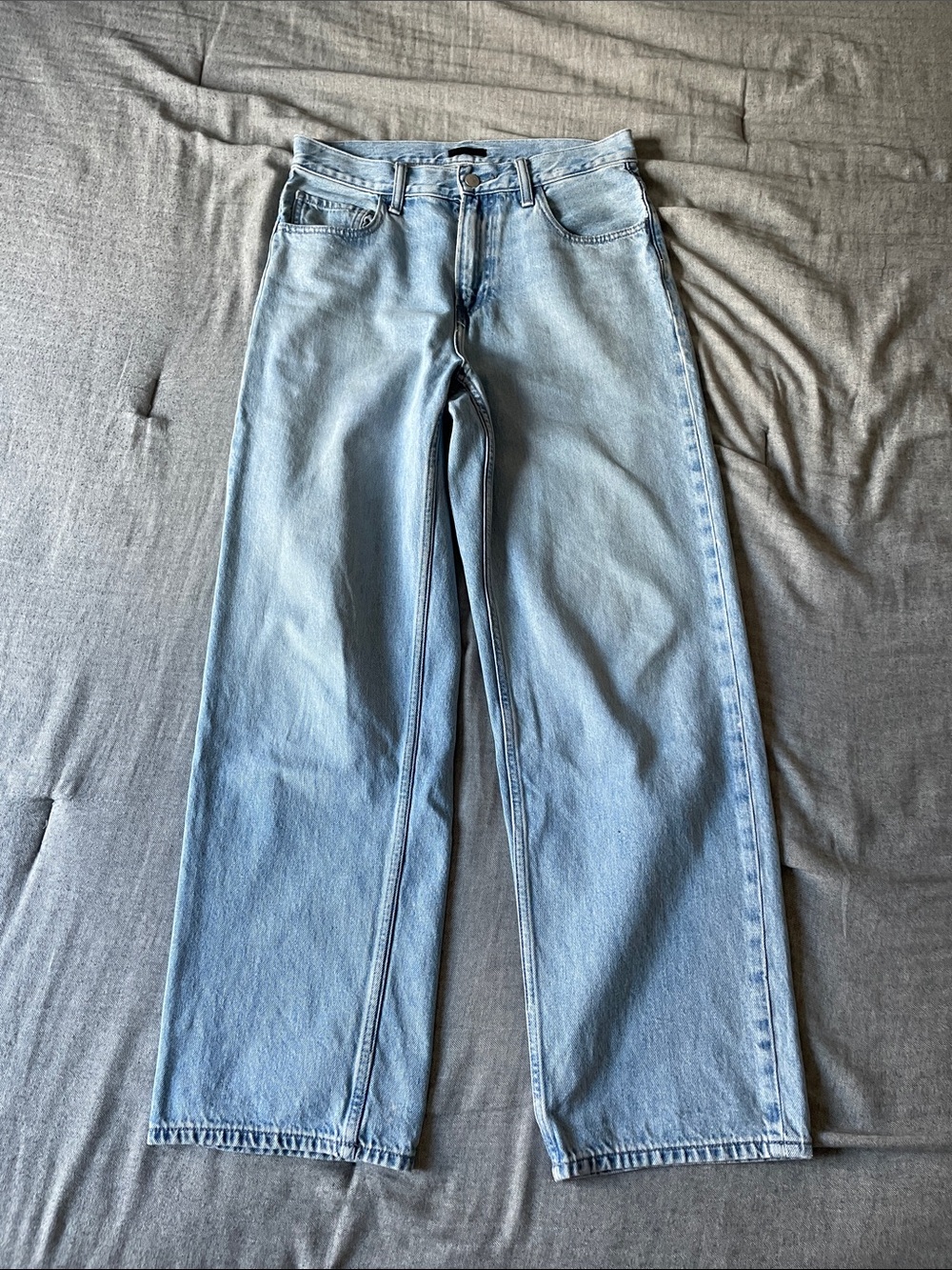 Uniqlo Relaxed fit Light Blue Wash Jeans 29x31